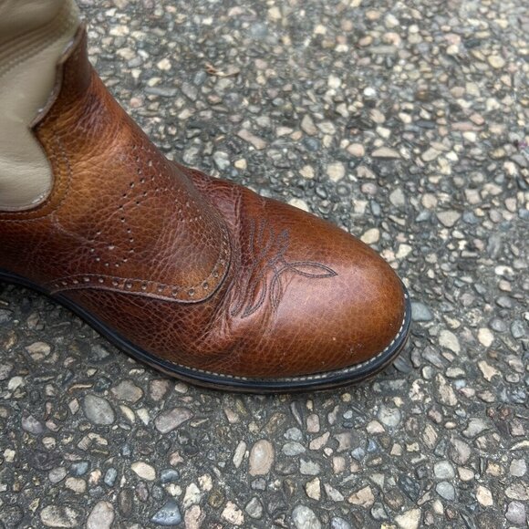 Durango Men's Pull On Roper Round Toe Cowboy Boots SW6402 Size 11D - Picture 10 of 12